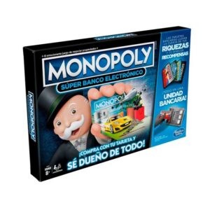 Juego de Mesa Monopoly Súper Banco Electronico