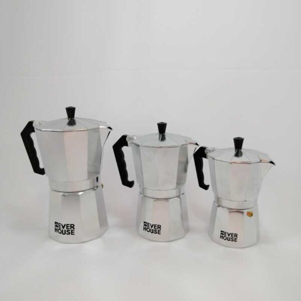 Cafetera Italiana  Aluminio Moka Ever House