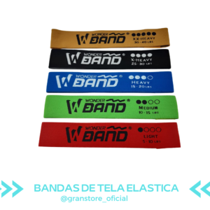 Bandas Elásticas Cerradas en Tela Cerrada