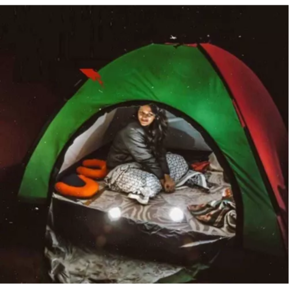 Carpa para Camping impermeable HYU - 1030 People Tent Multicolor para una persona
